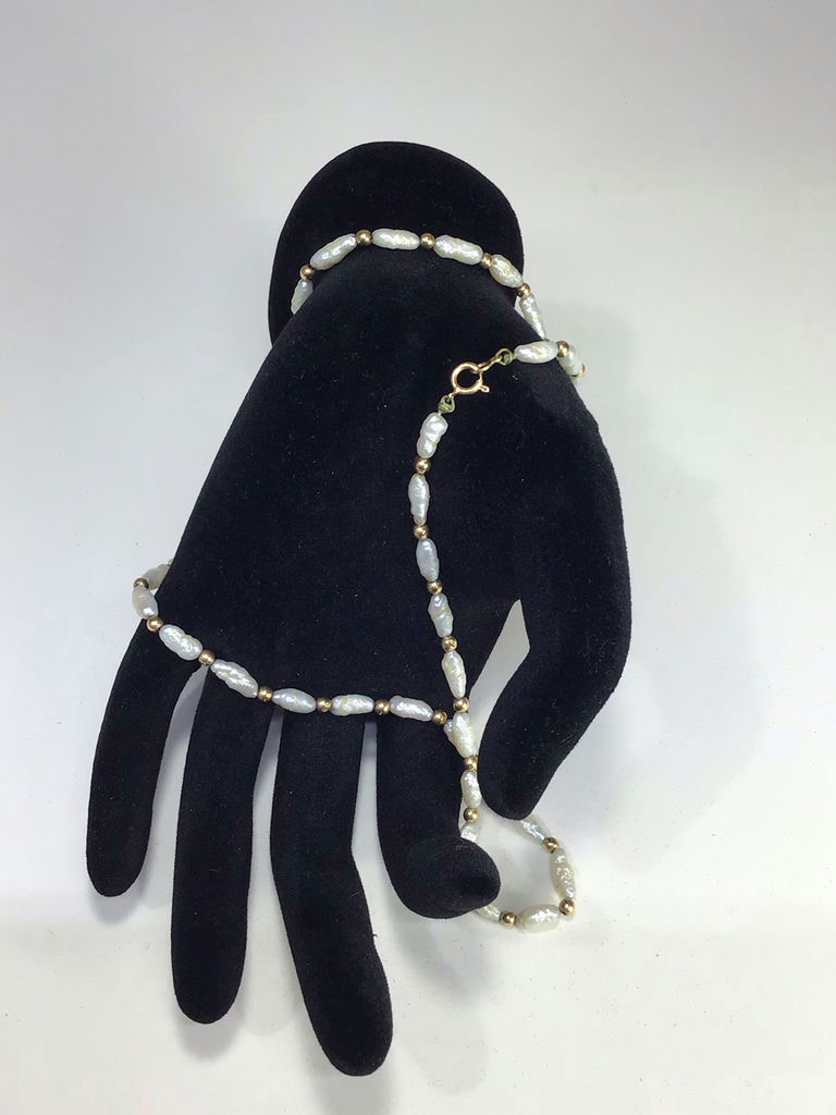 14K, Diamonds & Pearls Jewelry (8+ dwt) - image 11 of 14