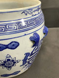 Blue & White Ceramic Planters And Jar - thumbnail 5 of 12