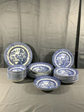 Churchill Blue Willow Dinnerware - thumbnail 1 of 17