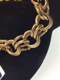 Vintage Yellow Gold 18K Sputnik on 14K Bracelet (18K/12+, 14K/36+ dwt) - thumbnail 5 of 8