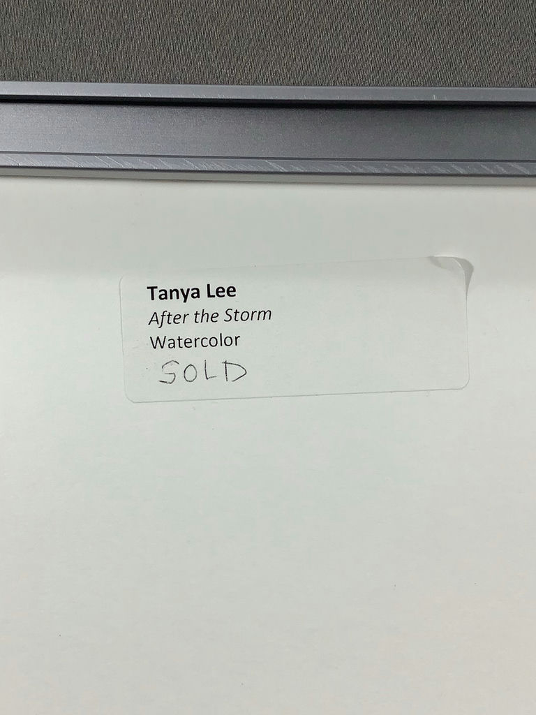 Tanya Lee Framed Original Watercolor - image 5 of 6