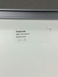 Tanya Lee Framed Original Watercolor - thumbnail 5 of 6