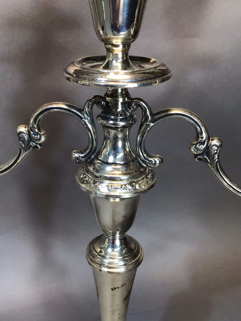 Gorham Sterling Candelabra - image 2 of 9