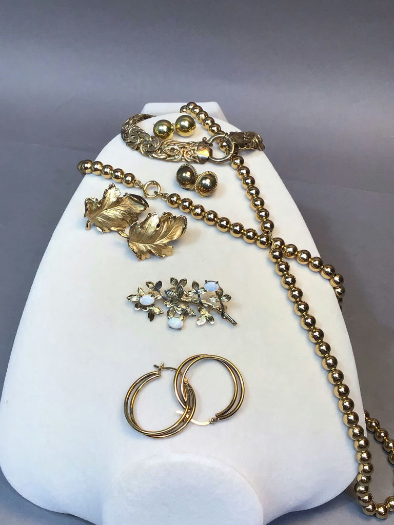 Sterling Jewelry / Gold Tone (23+ dwt) - image 1 of 9