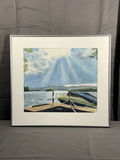 Tanya Lee Framed Original Watercolor - thumbnail 2 of 6