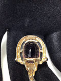 14K Gold & Amethyst Statement Jewelry - thumbnail 8 of 12