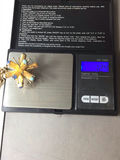 Vintage Yellow Gold 18K Sputnik on 14K Bracelet (18K/12+, 14K/36+ dwt) - thumbnail 4 of 8