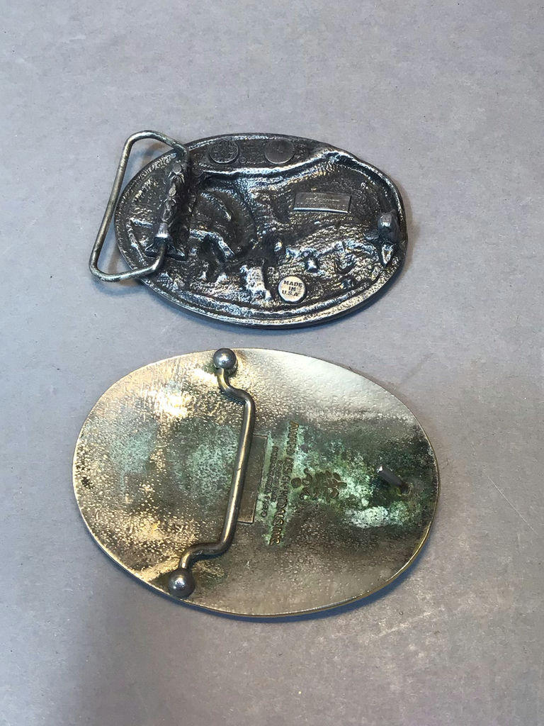 Eagle / US Mail Buckles & Belt - image 3 of 15
