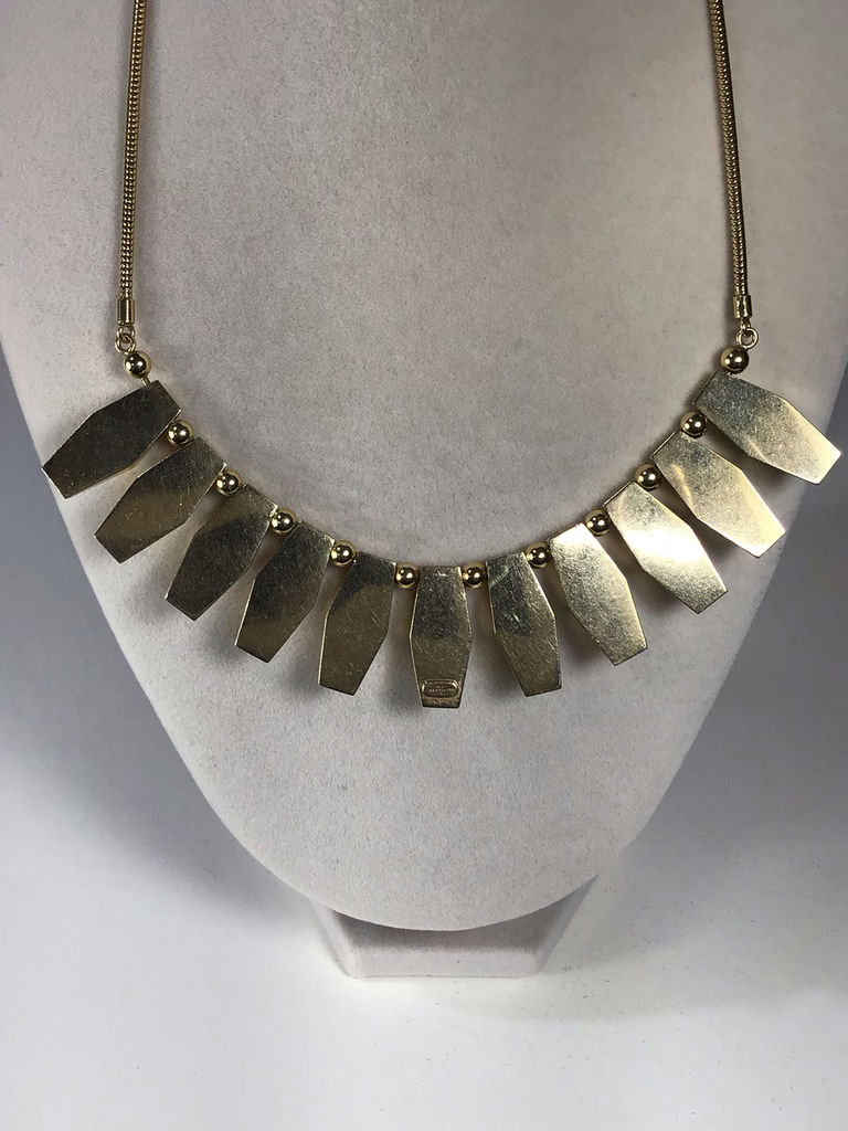 Vintage 14K Mossalone Necklace & More (29+dwt) - image 4 of 11