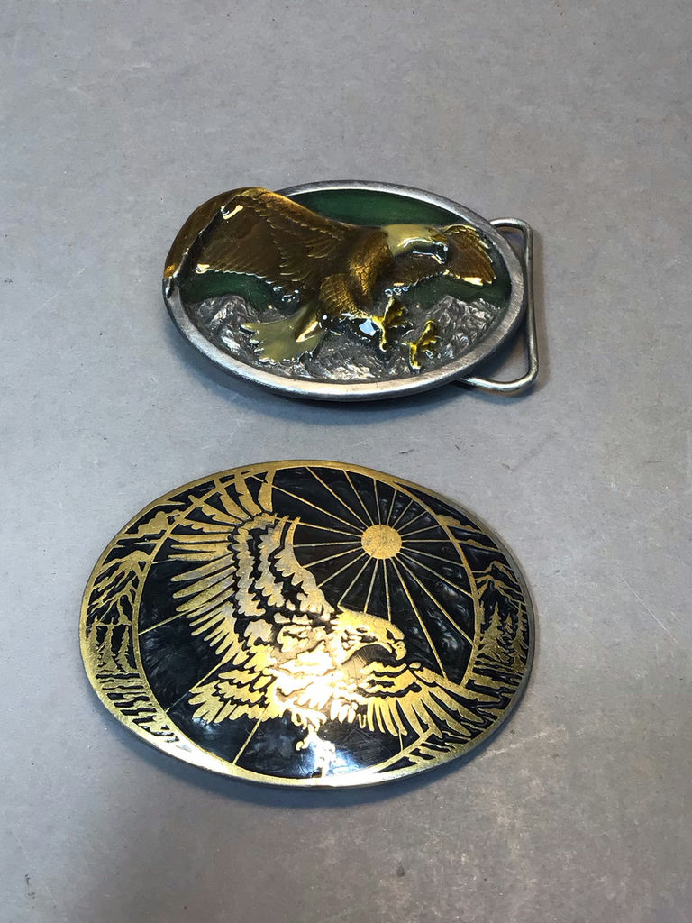 Eagle / US Mail Buckles & Belt - image 2 of 15