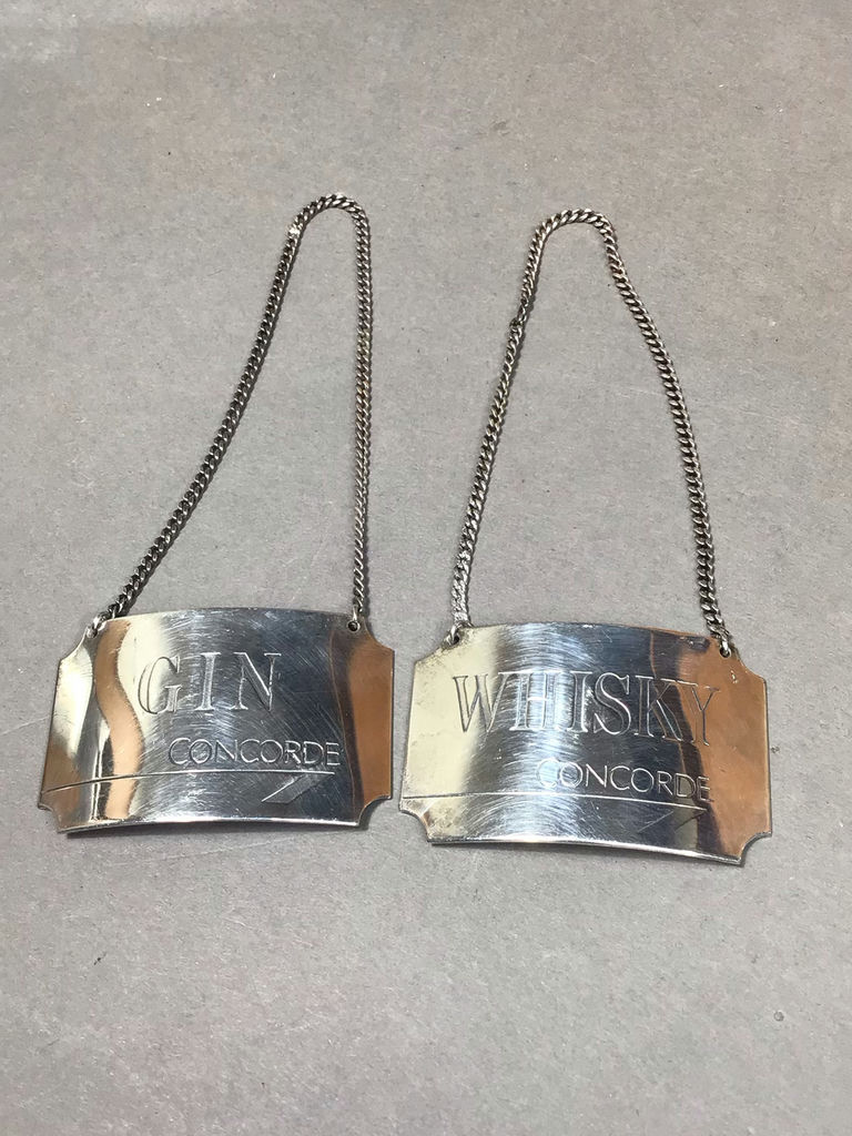 Sterling Whisky Tags & More Barware (18+ dwt) - image 2 of 26