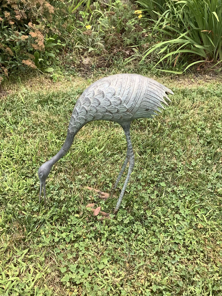 Outdoor Crane Lawn Ornaments - image 2 of 4