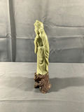 Carved Stone Lu Tung Pin Figurine - thumbnail 2 of 10