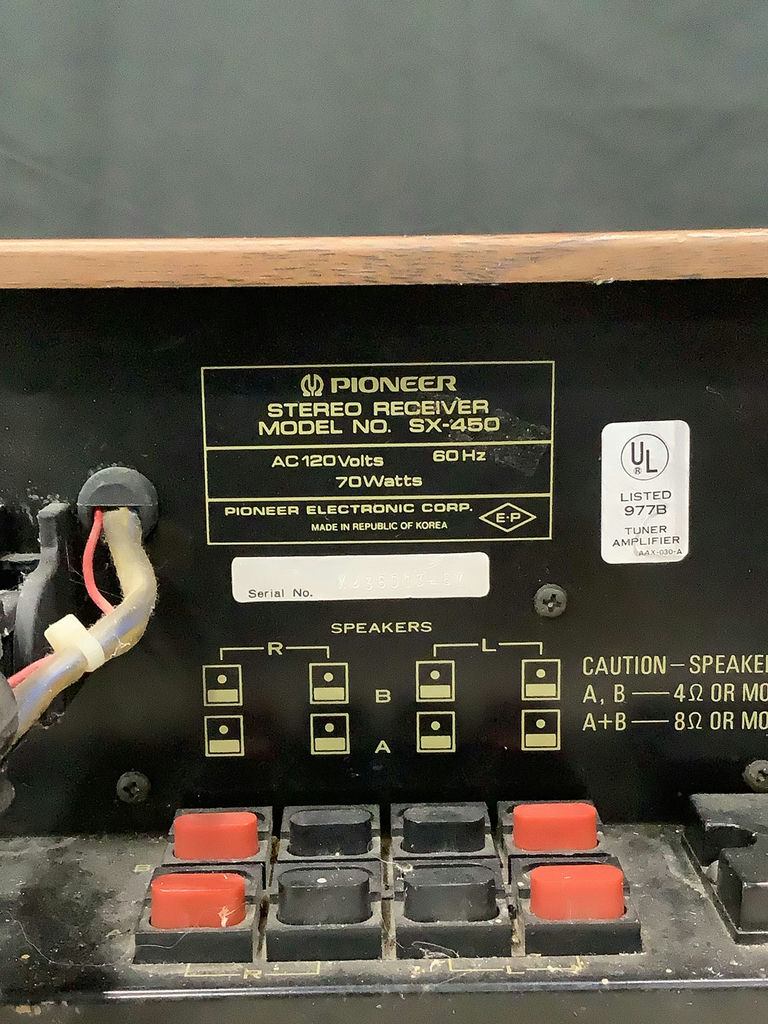 Pioneer Stereo Receiver - image 4 of 4