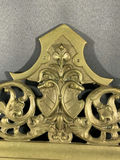 Antique Heavy Brass Wall Mirrors - thumbnail 4 of 5