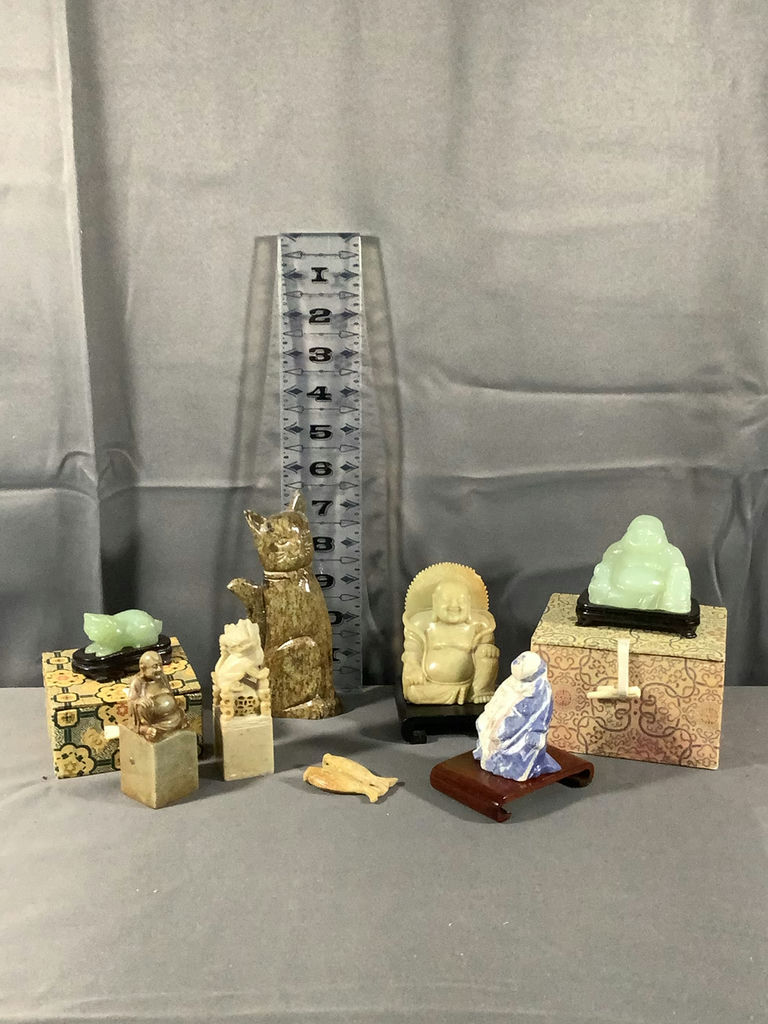 Carved Stone Figurines - image 14 of 14