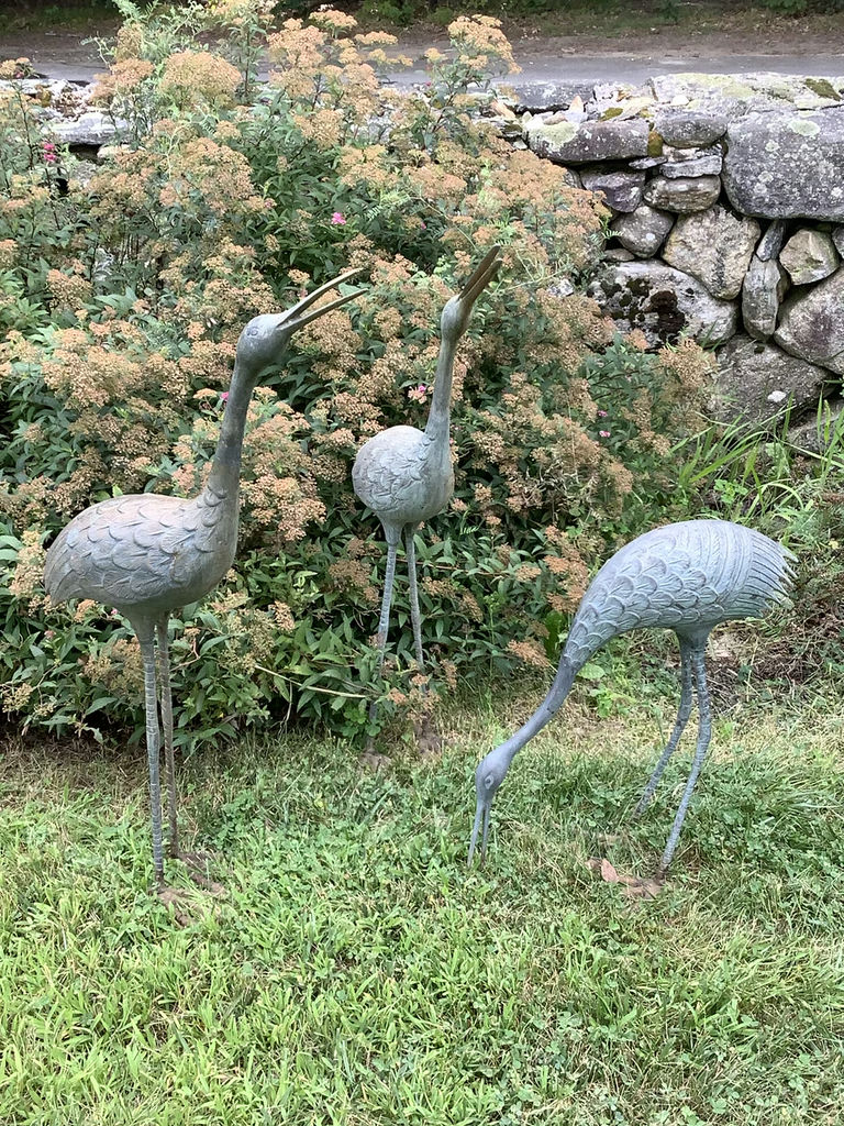 Outdoor Crane Lawn Ornaments - image 1 of 4