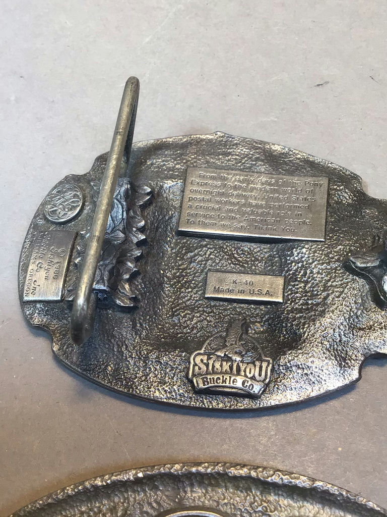 Eagle / US Mail Buckles & Belt - image 9 of 15
