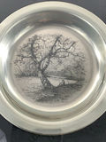 Franklin Mint / Wyeth "Along the Brandywine" 1972 Sterling Collector Plate - thumbnail 5 of 6
