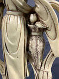 Hand Carved Resin Geisha Figurine - thumbnail 4 of 7