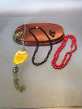 Vintage Tumbled Stone Bead Jewelry - thumbnail 8 of 9
