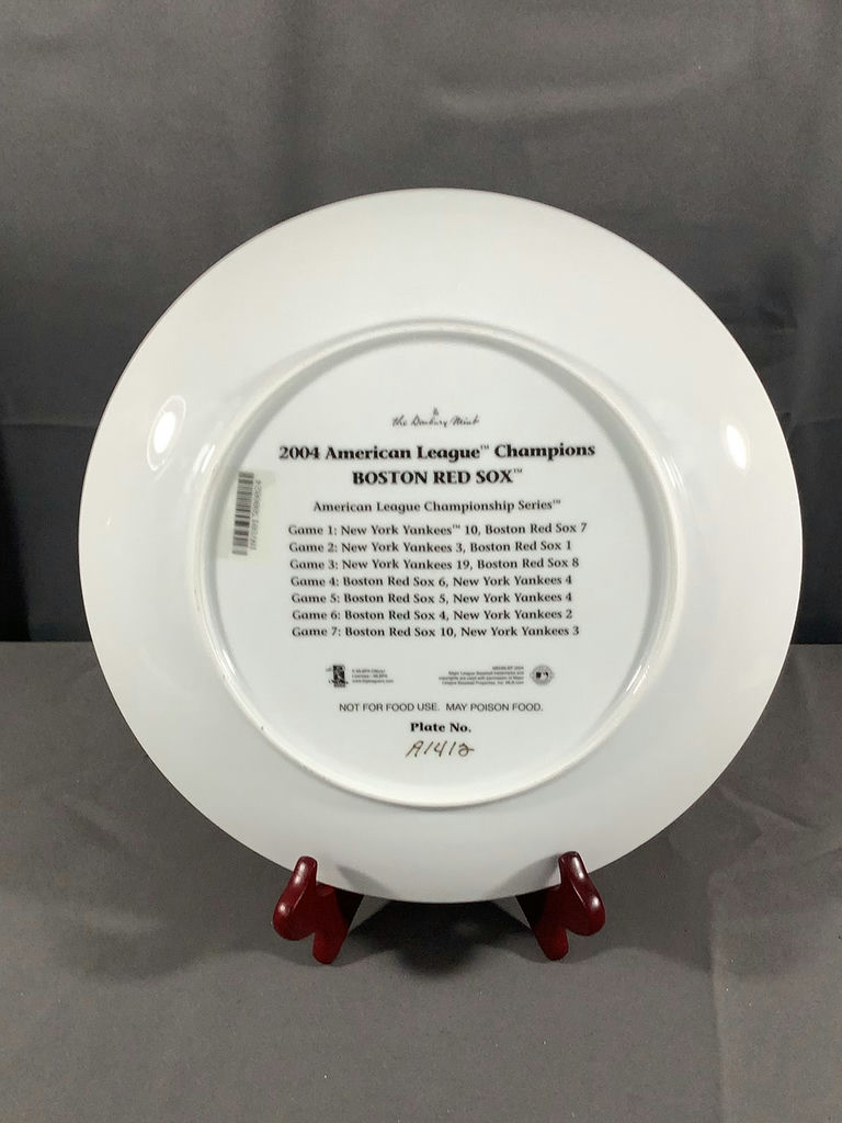 Danbury Mint- Red Sox Collector Plates - image 5 of 8