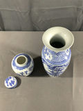 Asian Decorative Blue & White Ceramics - thumbnail 10 of 13