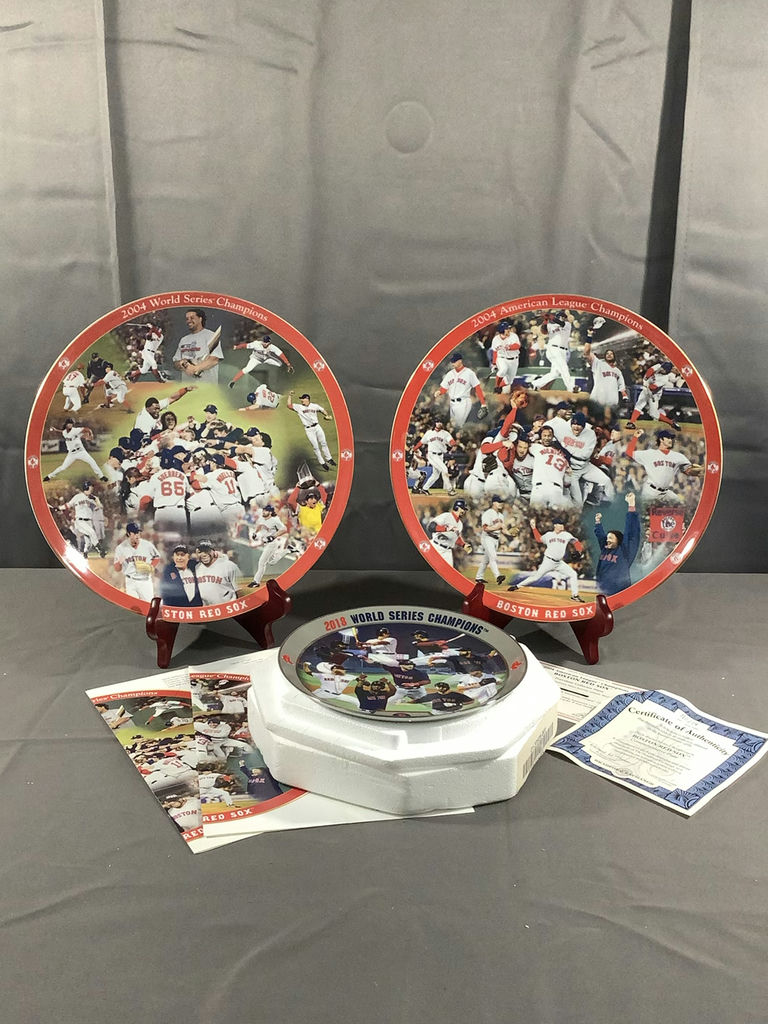 Danbury Mint- Red Sox Collector Plates - image 1 of 8