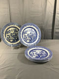 Churchill Blue Willow Dinnerware - thumbnail 13 of 17