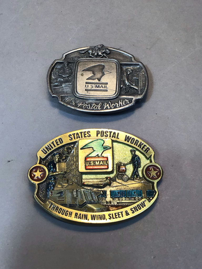Eagle / US Mail Buckles & Belt - image 7 of 15