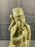 Carved Stone Lu Tung Pin Figurine - thumbnail 6 of 10