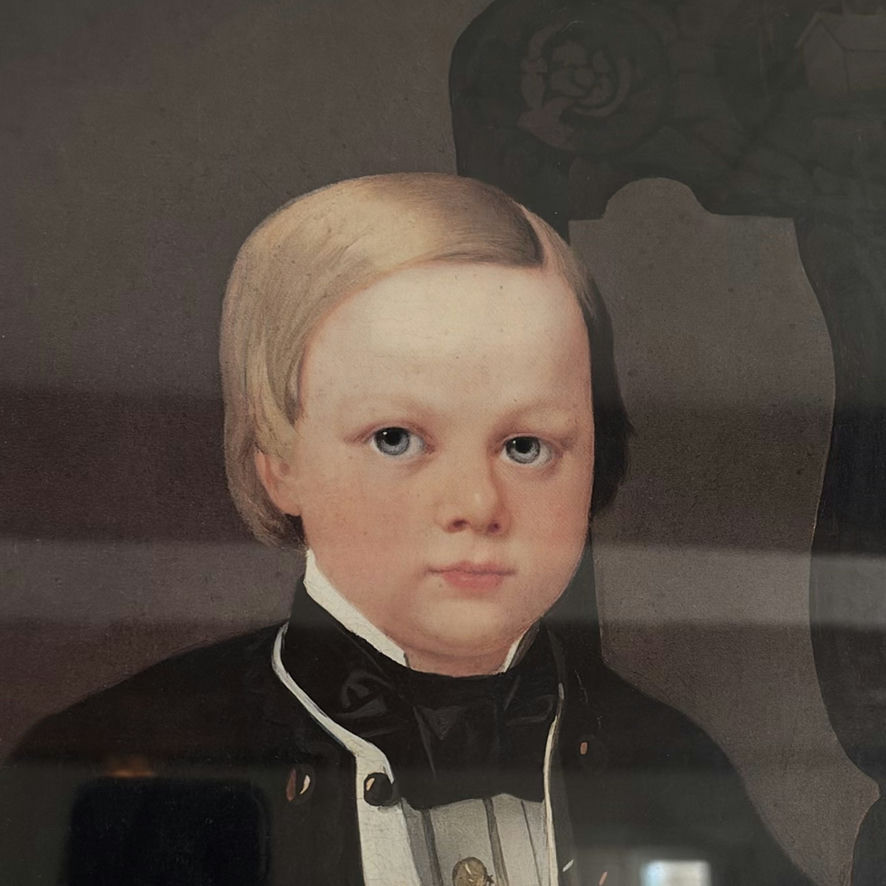 “Portrait Of Boy with Dog” Print - image 5 of 8