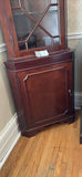 Mahogany Glass Corner Unit - thumbnail 2 of 11