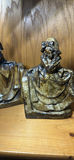 Vintage Bronze Horse Bookends; Plaster Victorian Style Bookends - thumbnail 13 of 13