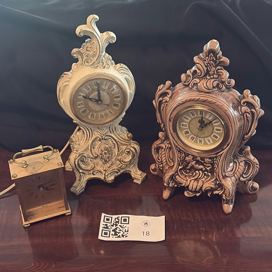 Collection Of Mantle Clocks - image 1 of 21