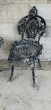 Weathered Cast Iron Bistro Set - thumbnail 2 of 13