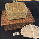 3 Wicker Baskets - thumbnail 1 of 19