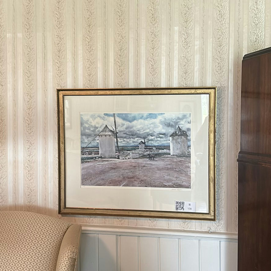 Print Of “Windmills Of Don Quixote” - image 7 of 7