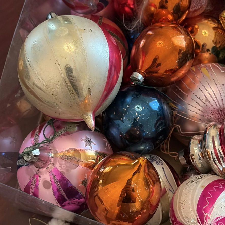 Collection of Vintage Christmas Ornaments and Holiday Figurines - image 5 of 11
