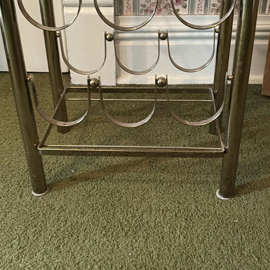 Brass Wine Rack - image 5 of 9