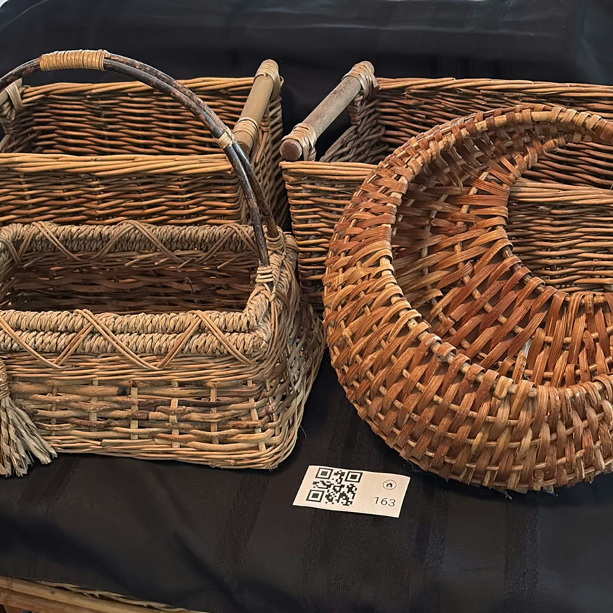 Collection Of Wicker Baskets - image 1 of 17