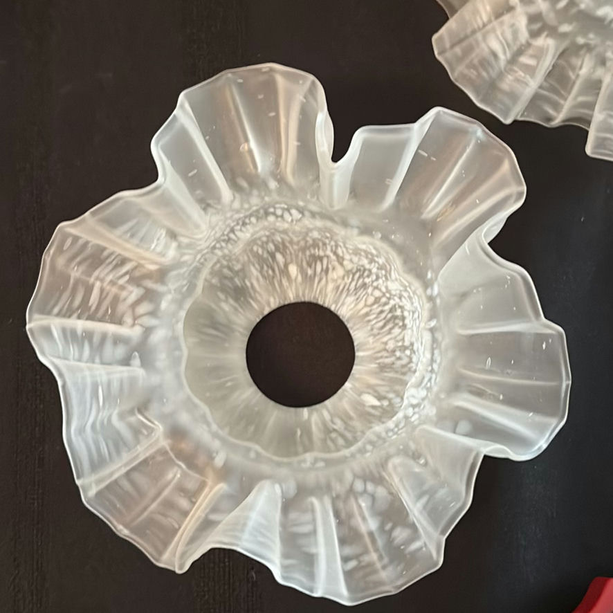 Collection of Vintage Glass Bell Shades - image 9 of 15