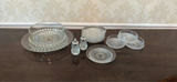 Cut Glass Serving Dishes & Salt/Pepper Shakers - thumbnail 1 of 24