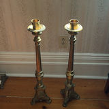 Brass Torchiere Candle Pillars - thumbnail 9 of 13