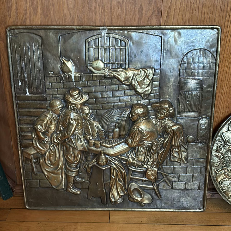 Unique Brass Art Plaques - image 2 of 12