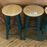 Four Rustic Wooden Stools - thumbnail 2 of 9