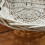 Large White Wicker Basket - thumbnail 7 of 7