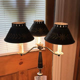 Vintage Toleware Floor Lamp - thumbnail 5 of 12