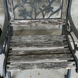 Two Cast Iron Bench Chairs - thumbnail 10 of 11