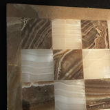 Mexican Brown & White Onyx Chess Set - thumbnail 3 of 13